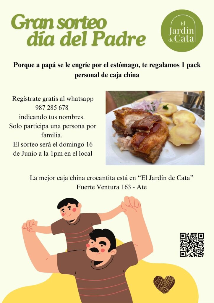 dia del padre Jardin de Cata